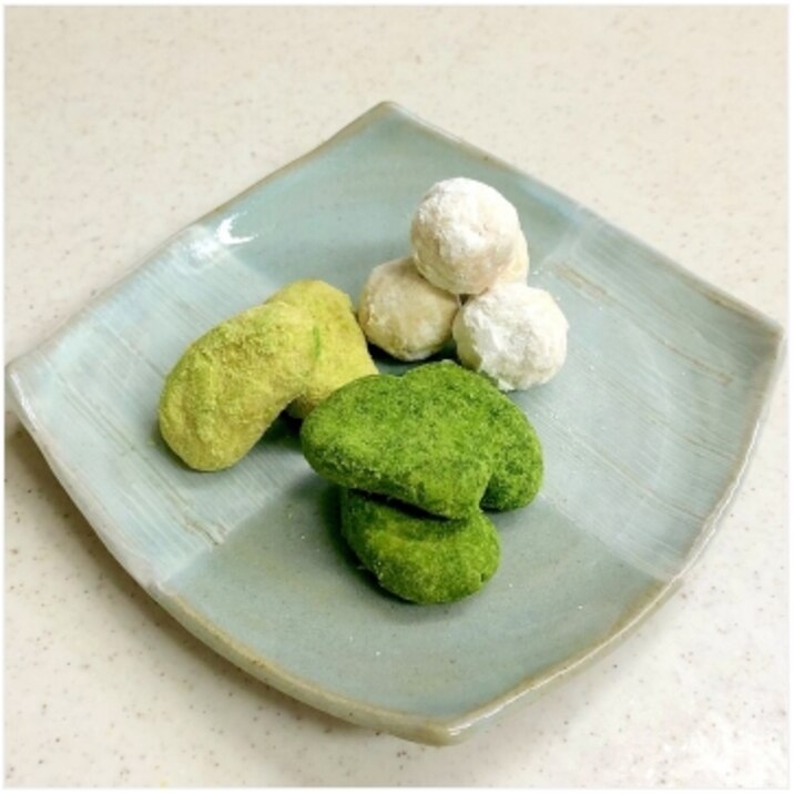 袋で作る健康おやつ❹大豆スノーボール